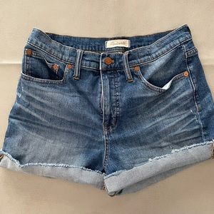 Madewell High-Rise Denim Shorts